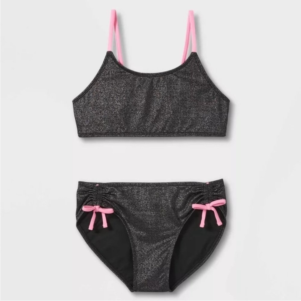 Art Class Girls Metallic Bikini NEW
